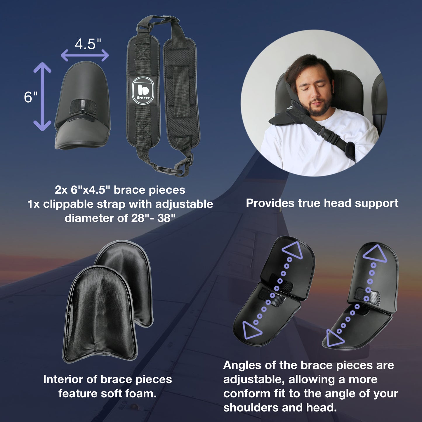 Bracer Travel Pillow