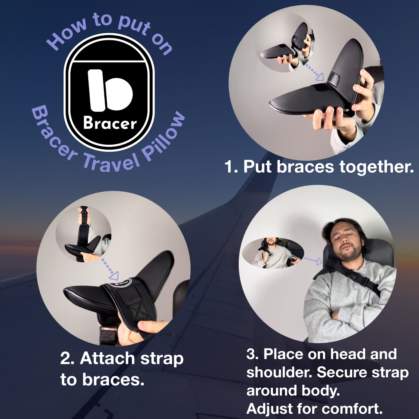 Bracer Travel Pillow